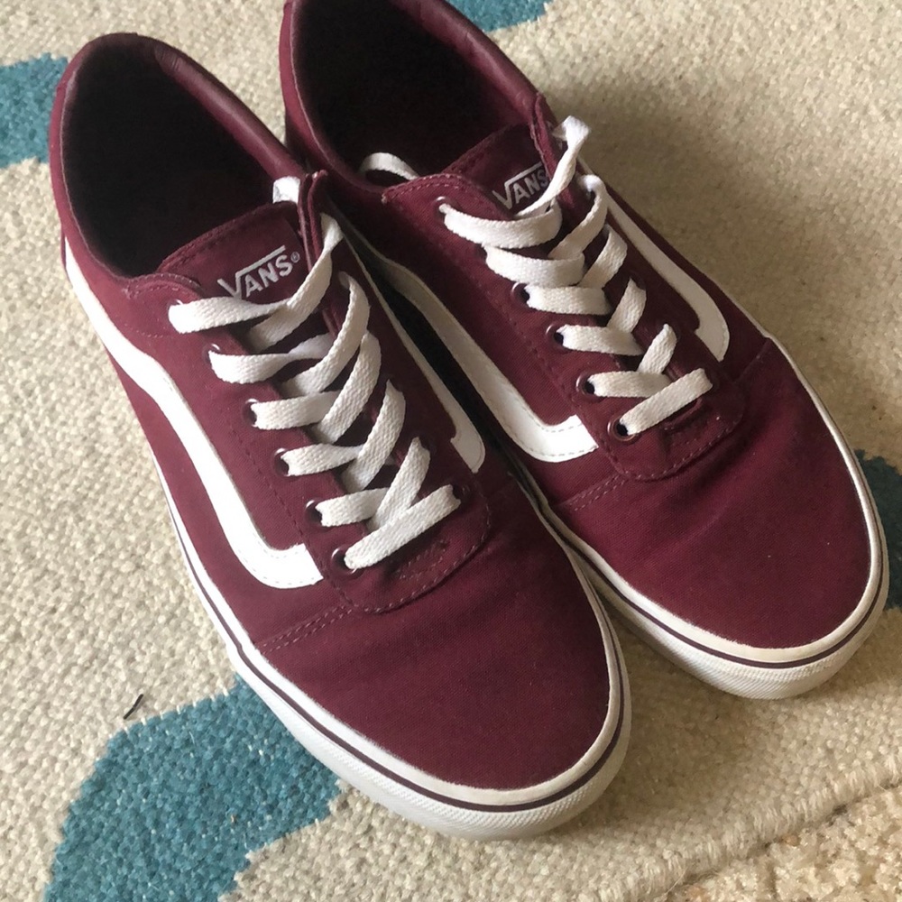 Maroon Vans
